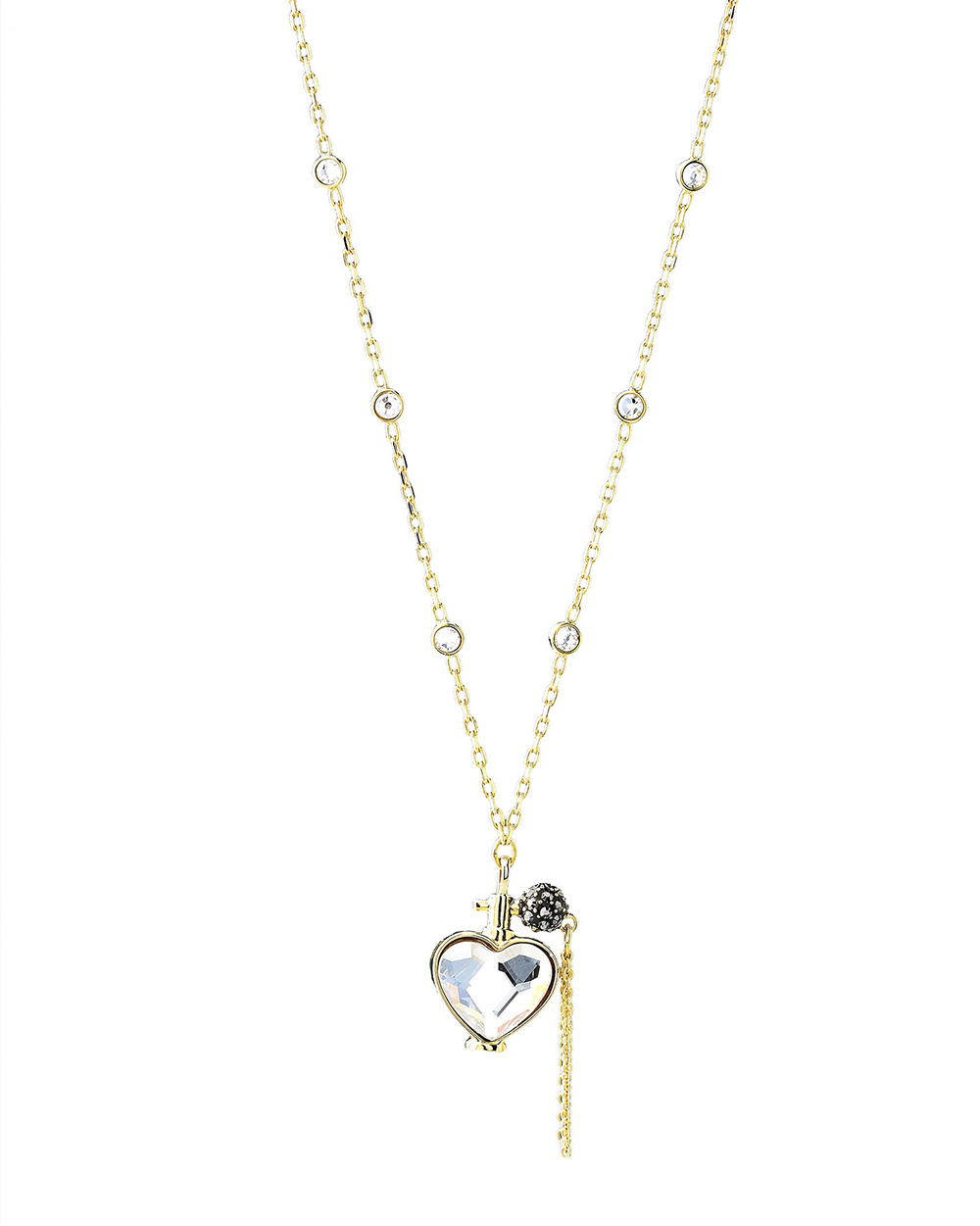 Collana Swarovski Necklace Donna MINE PERFUME Bianco 5436707 Tg. U