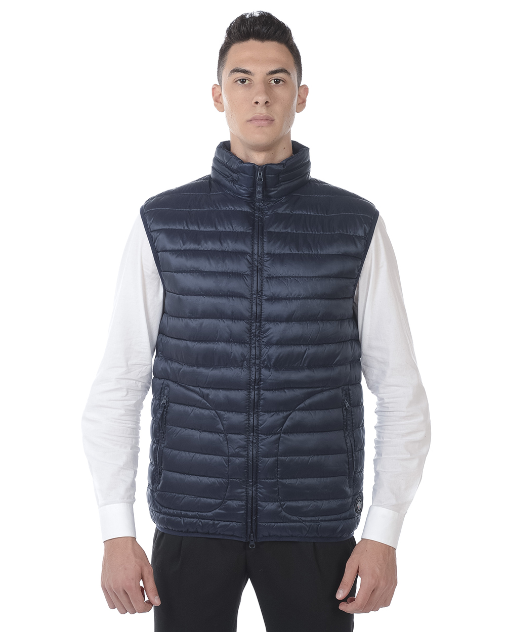 Giubbino Giubbotto Daniele Alessandrini Jacket Uomo Blu I80323806 23