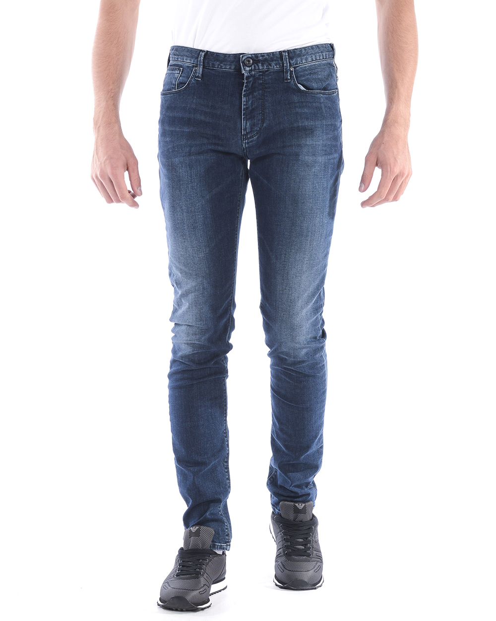 Jeans Armani Jeans Aj SLIM FIT Cotone Uomo Blu 3Y6J10 6D19Z 552