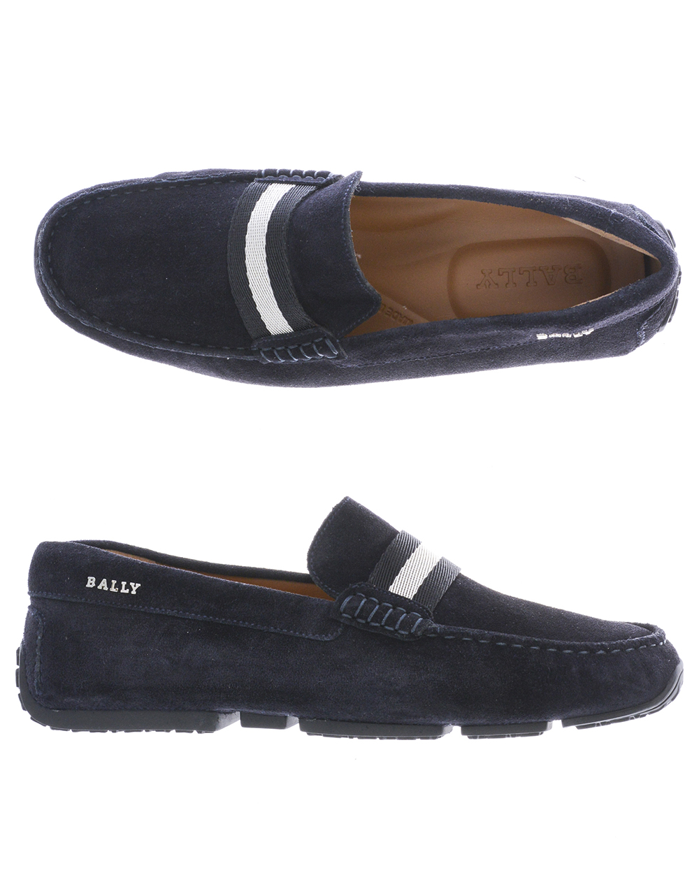 Mocassin Bally Shoes PEARCE Cuir Homme Bleu 6206908 106 TL. 41,5 FAIRE OFFRE
