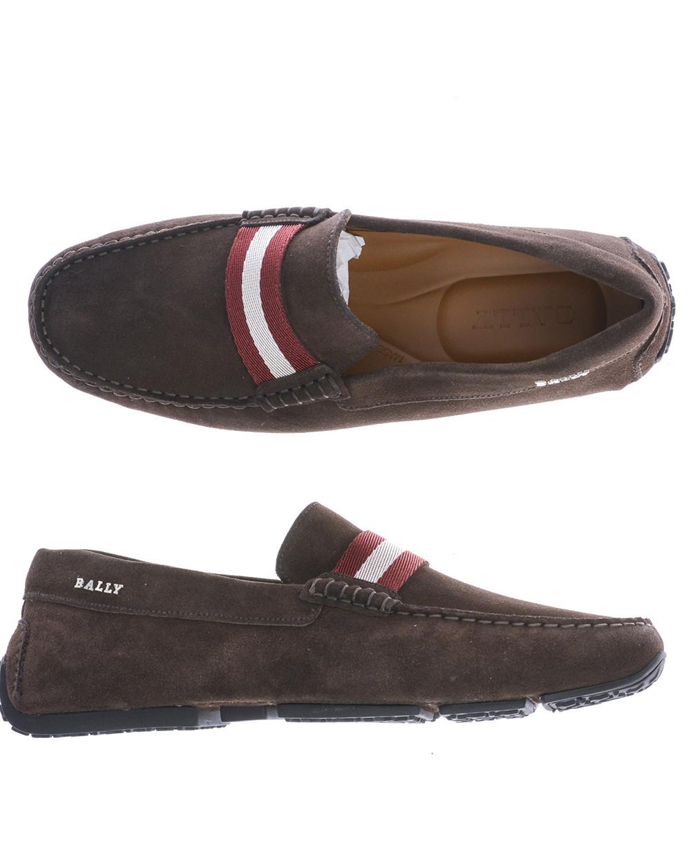 Mocassino Bally Moccasin Shoes PEARCE Pelle ITALY Uomo Marrone 6206923 151