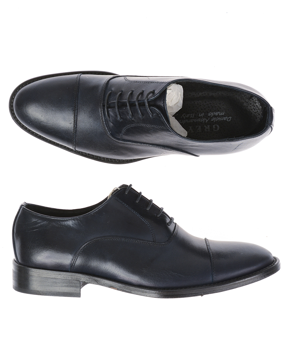 Scarpe Daniele Alessandrini Shoes MADE IN ITALY Uomo Blu F450KL1603900 23