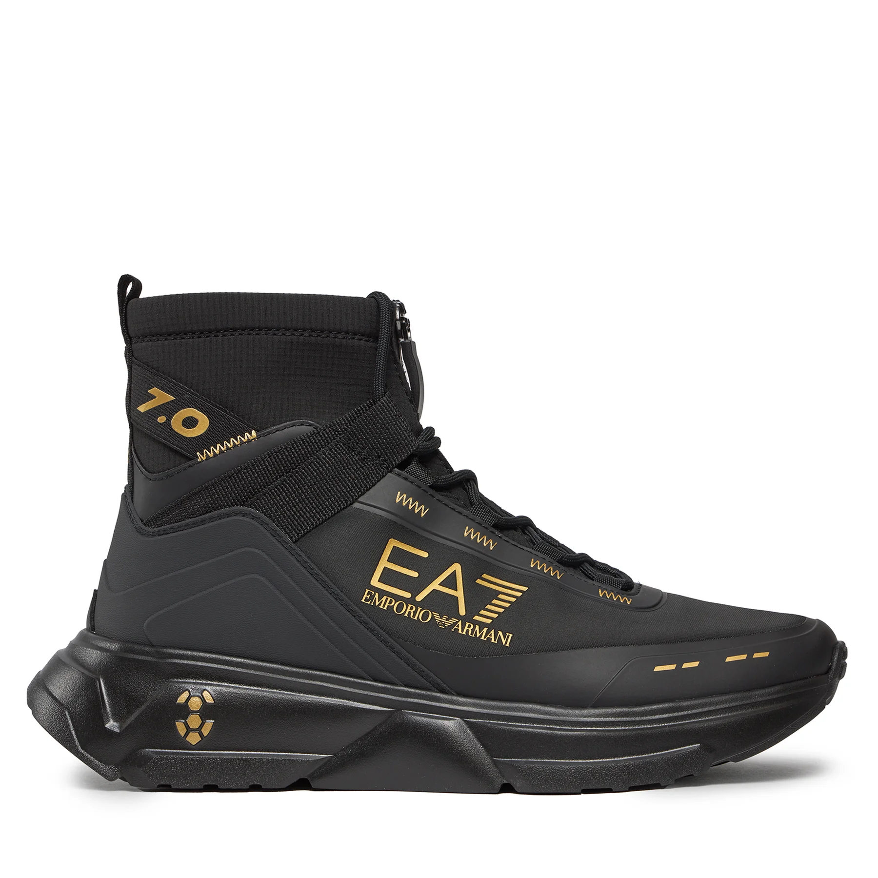 Shoes Sneaker EMPORIO ARMANI EA7  Man Sz. US 6,5 X8Z043XK362 M700 Black