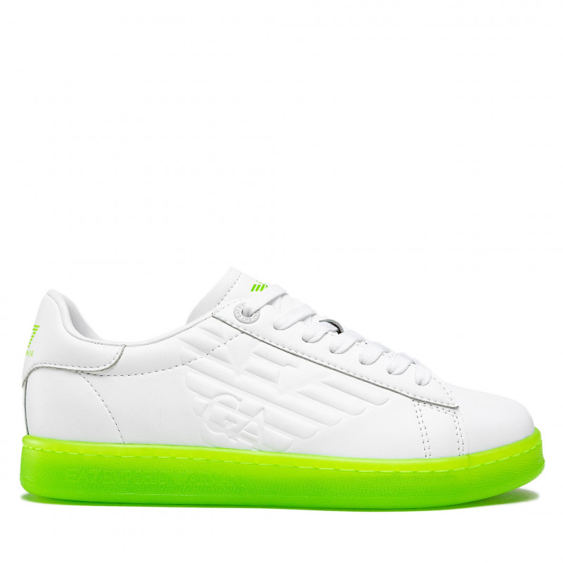 Shoes Sneaker EMPORIO ARMANI EA7  Man Sz. US 6,5 X8X001XK254 Q674 White
