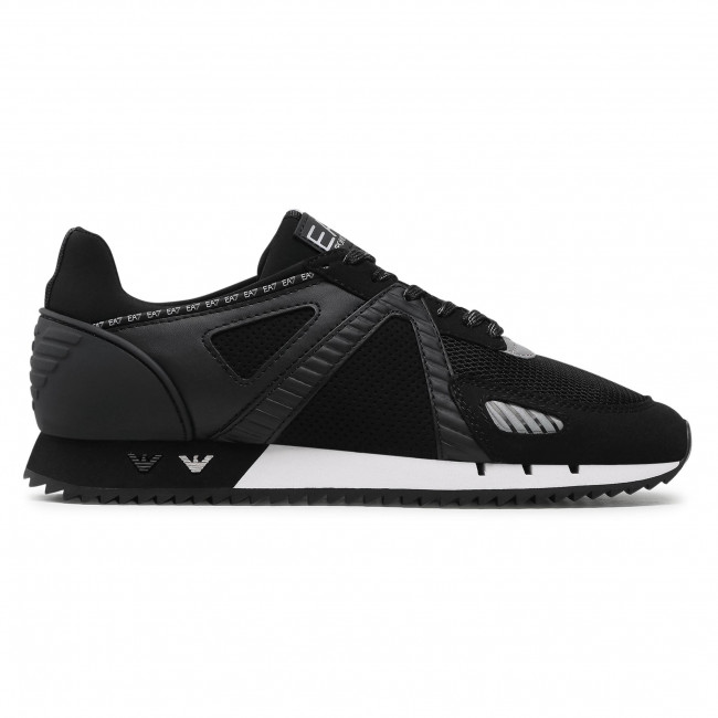 Shoes Sneaker EMPORIO ARMANI EA7  Man Sz. US 8 X8X076XK187 N629 Black
