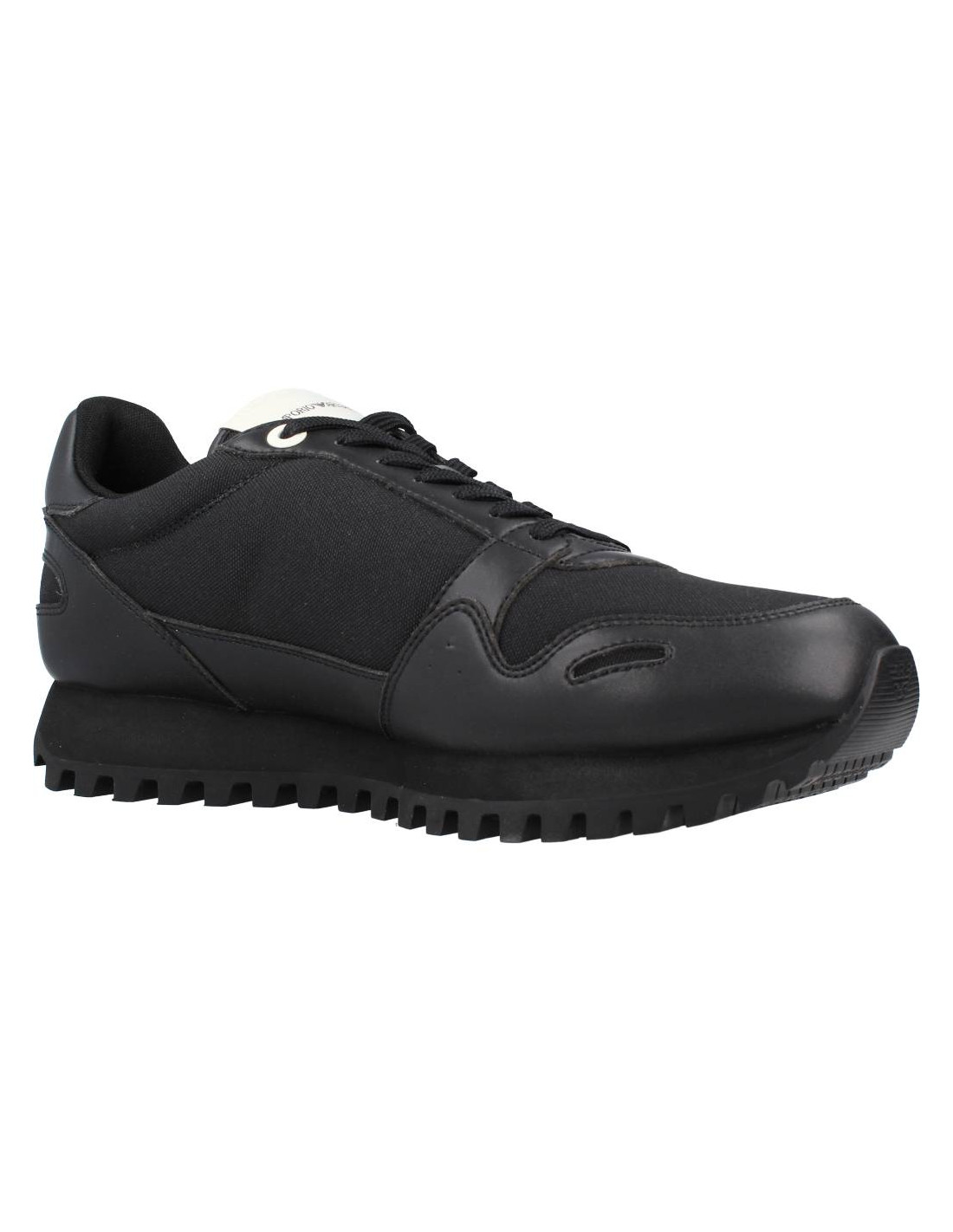 Shoes Sneaker EMPORIO ARMANI  Man Sz. US 10 X4X536XM999 K001 Black