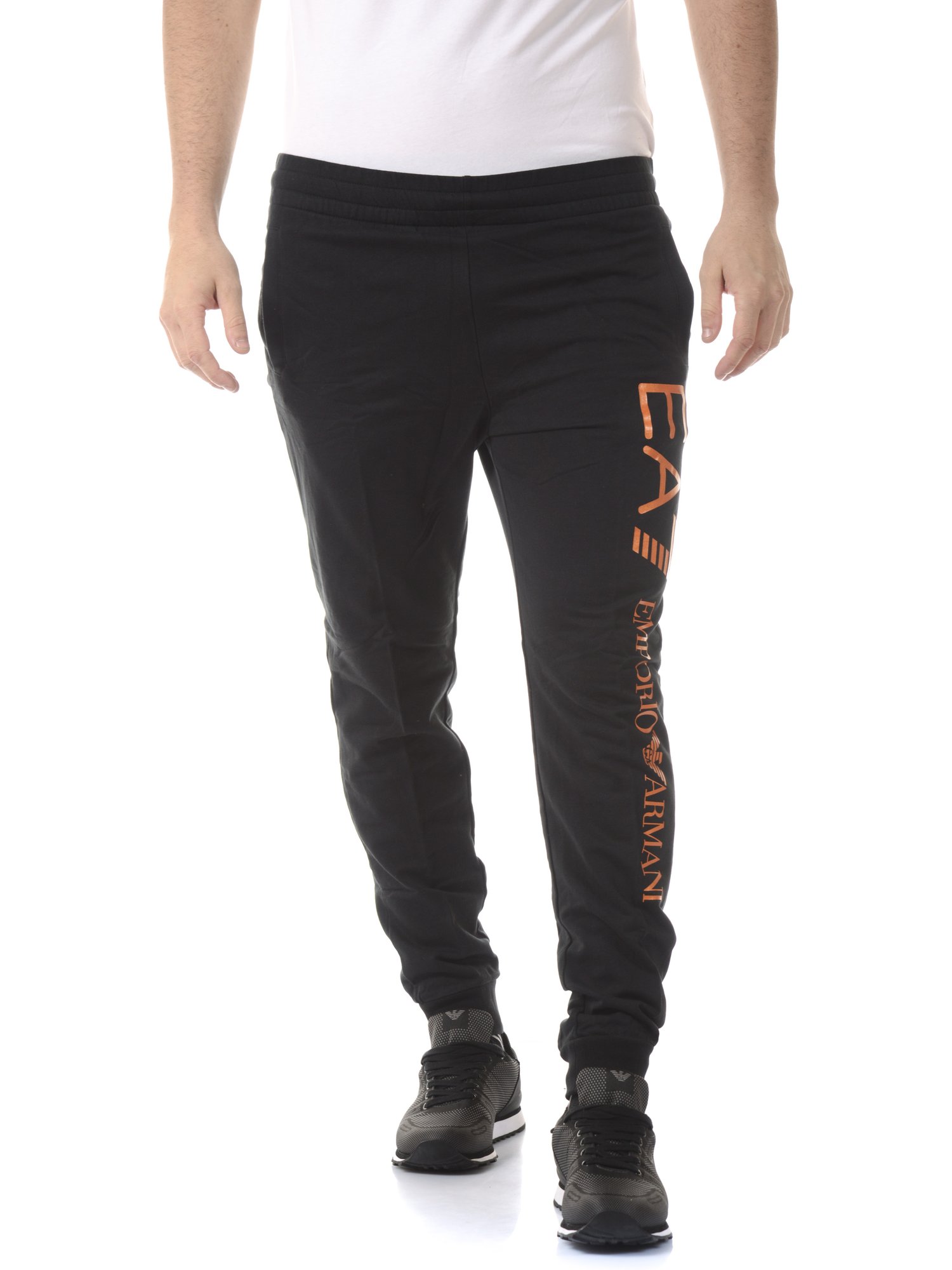 Tuta Emporio Armani EA7 Tracksuit Cotone Uomo Nero 8NPPA3PJ05Z 207