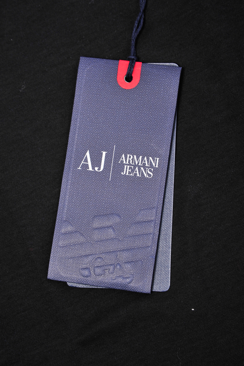 Armani Jeans AJ T-Shirt SLIM FIT Man Black B6H74BR 12 Sz XXS Armani Jeans AJ T-Shirt SLIM FIT Man Black B6H74BR 12 Sz XXS