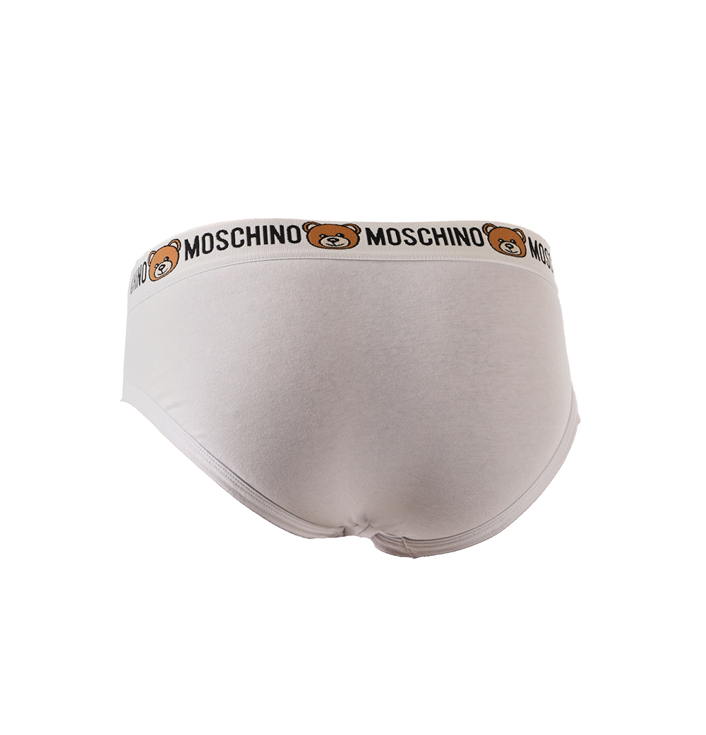 2 SLIP MOSCHINO UNDERWEAR Man Sz. L 47378119 1 White | eBay