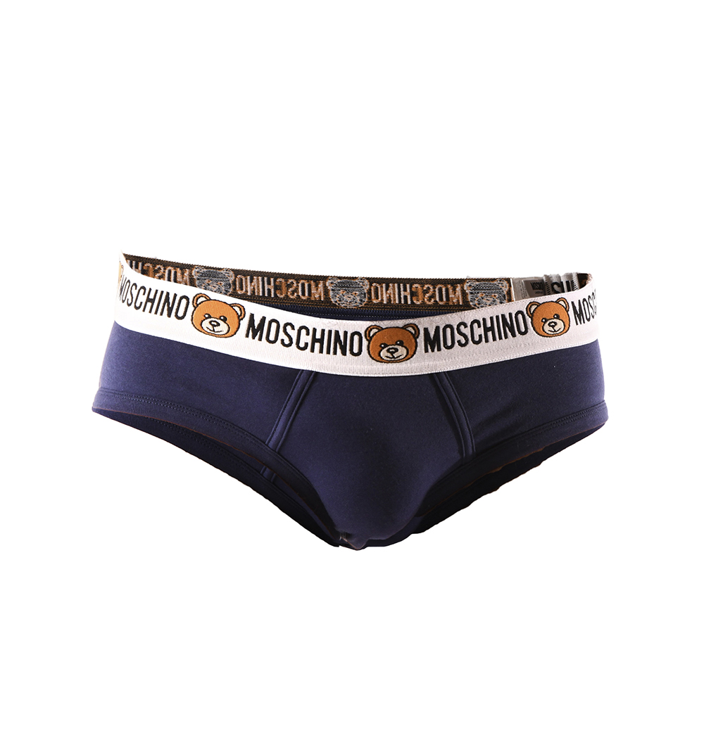 2 SLIP MOSCHINO UNDERWEAR Man Sz. S 47378119 290 BLU | eBay