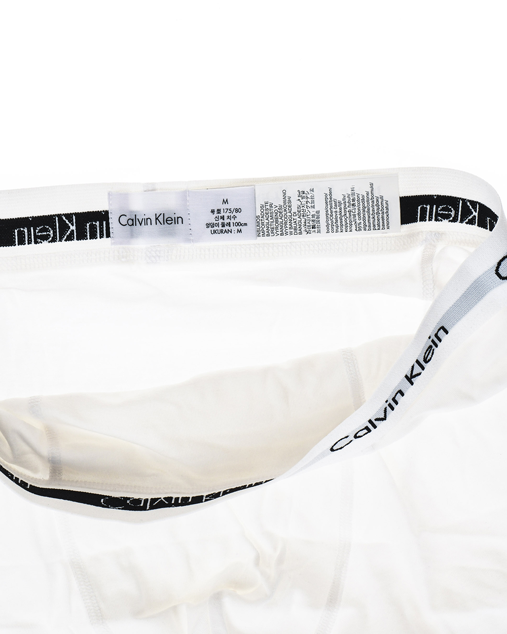Calvin Klein 3 Boxer Underwear Cotton Man White U2662G 100