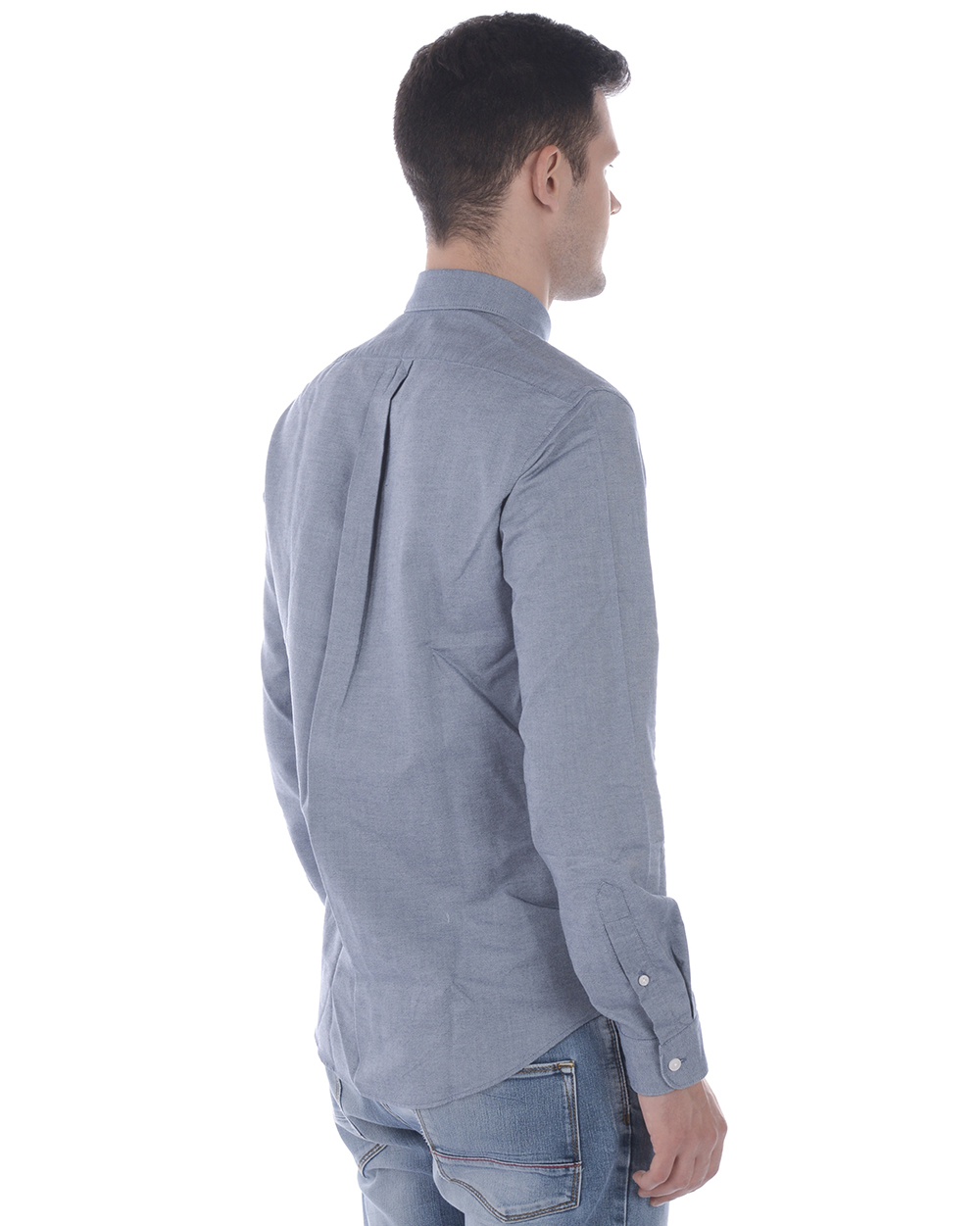 KENZO men cotton long sleeve shirt, men shirt, tight button