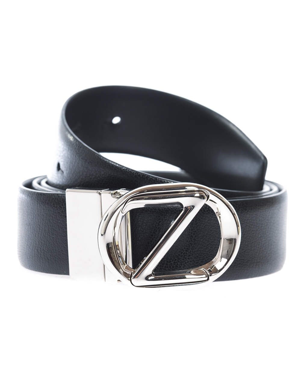3/3.5 Mm Thick Black Leather Belts. Adjustable in Length and