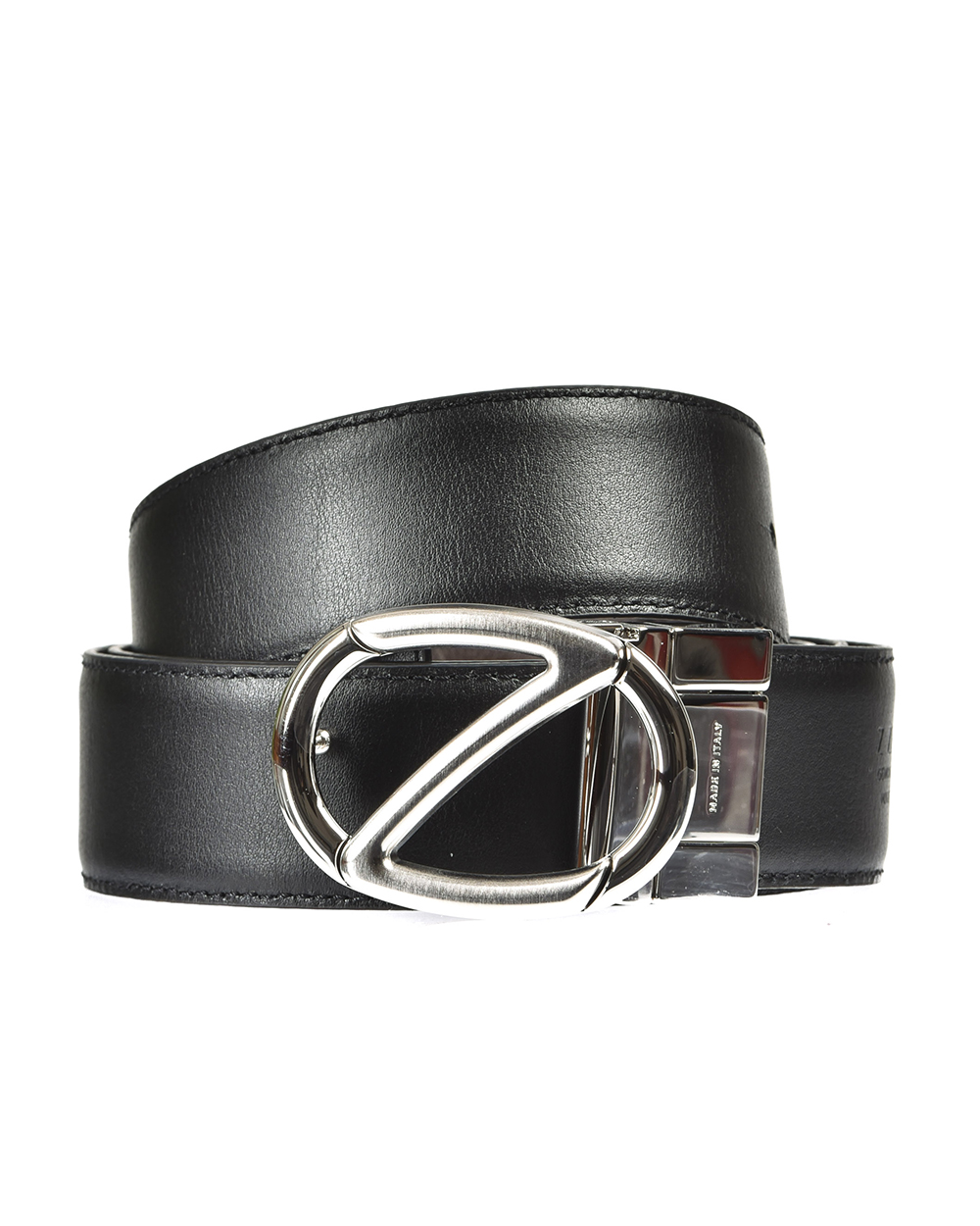 美品✨】Ermenegildo Zegna ベルト レザー ブラウン 黒