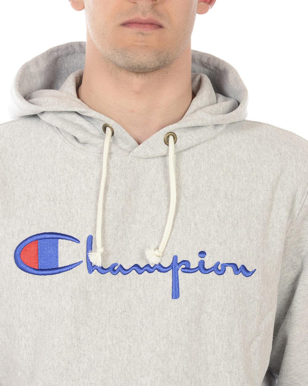 champion grey sweatshorts