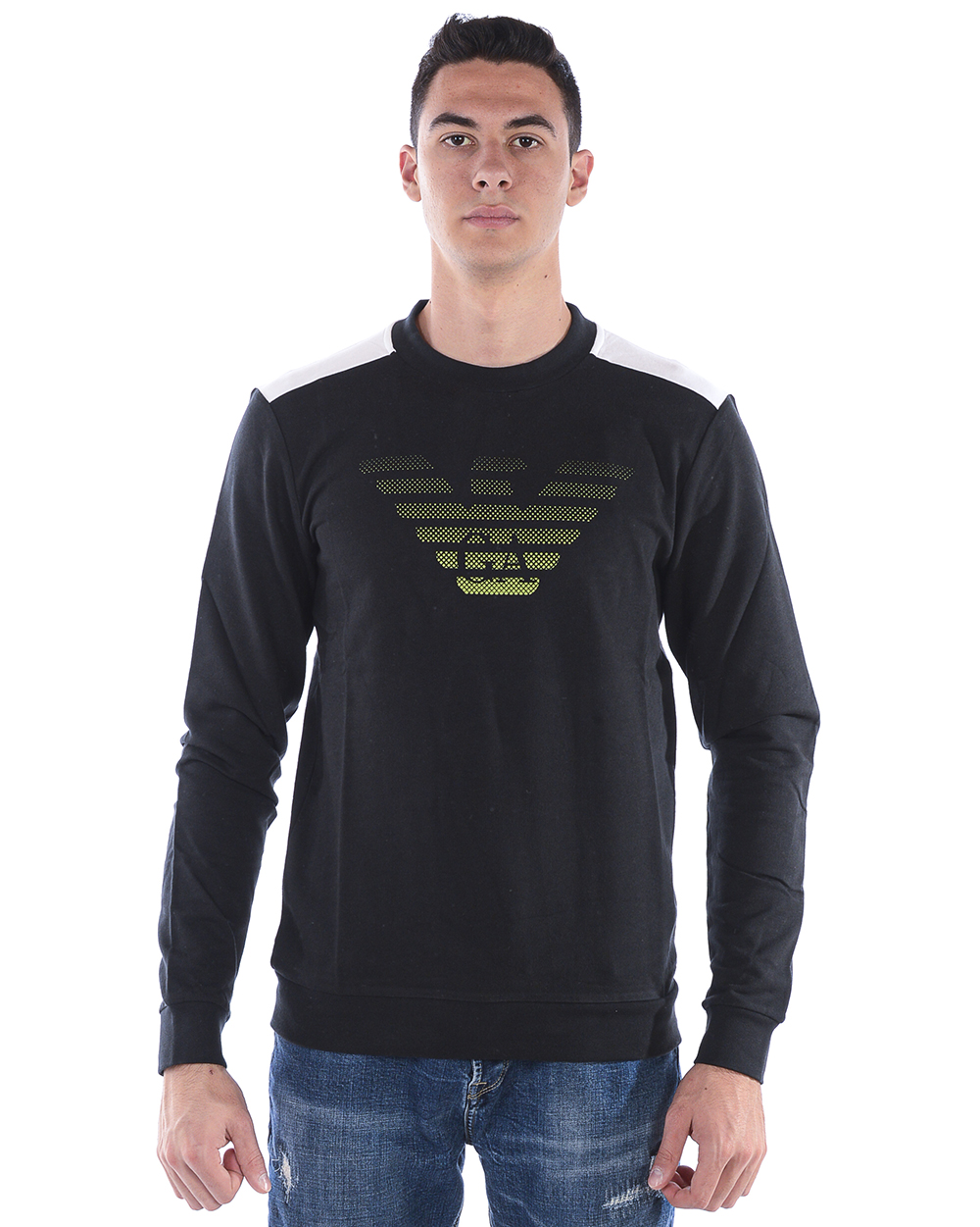 ea7 black sweatshirt