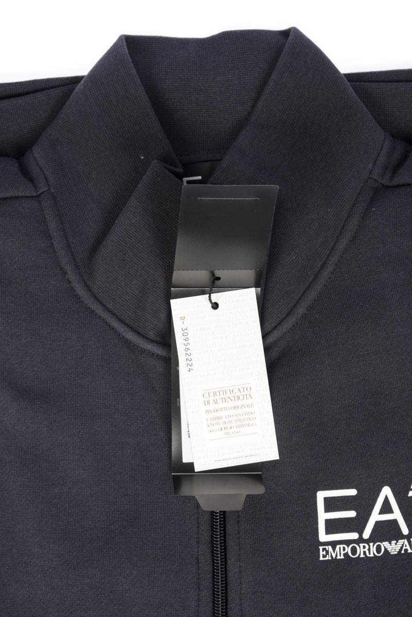 Emporio Armani EA7 Sweatshirt Hoodie Man Blues 6YPM55PJ07Z
