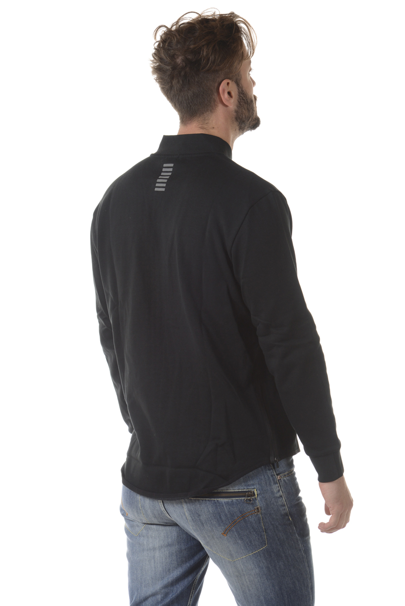 Emporio Armani EA7 Sweatshirt Hoodie Man Black 6YPM61PJ07Z