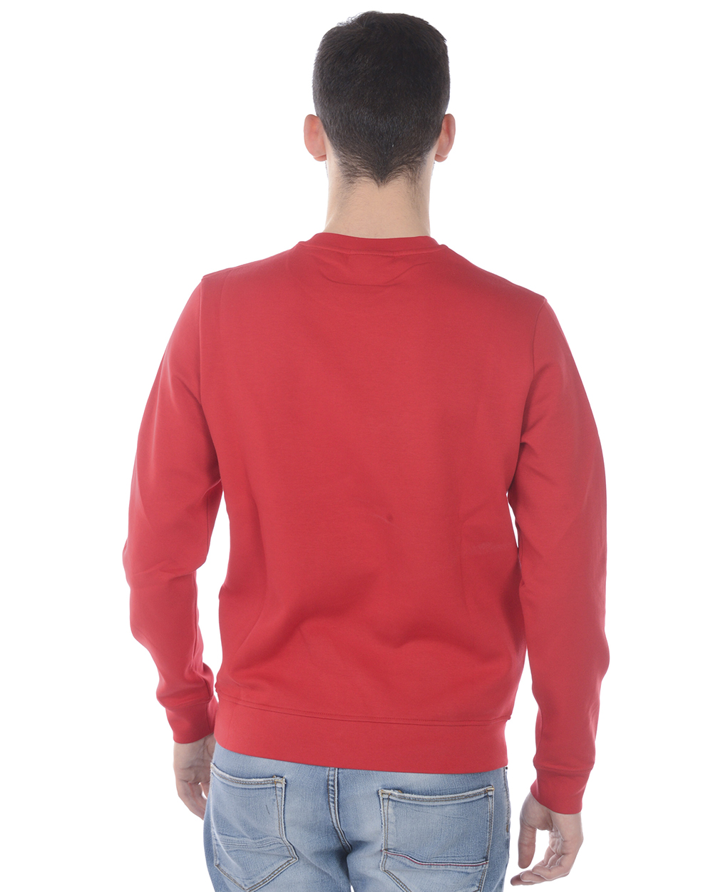 Emporio Armani Sweatshirt Hoodie Cotton Man Red 3H1M8E 1JHSZ 361