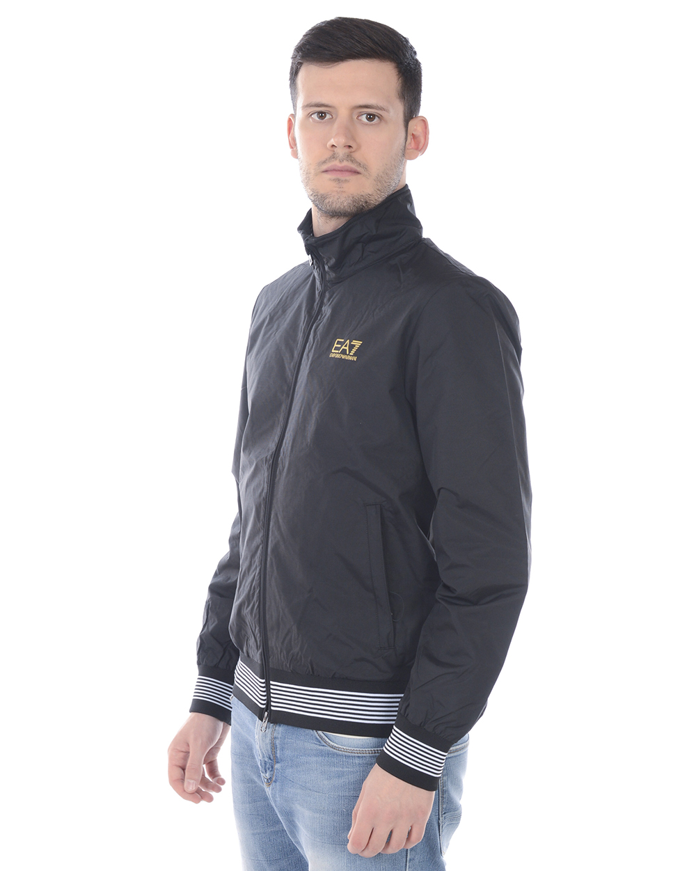 半額以下で買えるクーポン特集 Black Man Jacket Ea7 Armani Emporio 3HPB28 M Sz. 208 PN27Z ジャケット・アウター