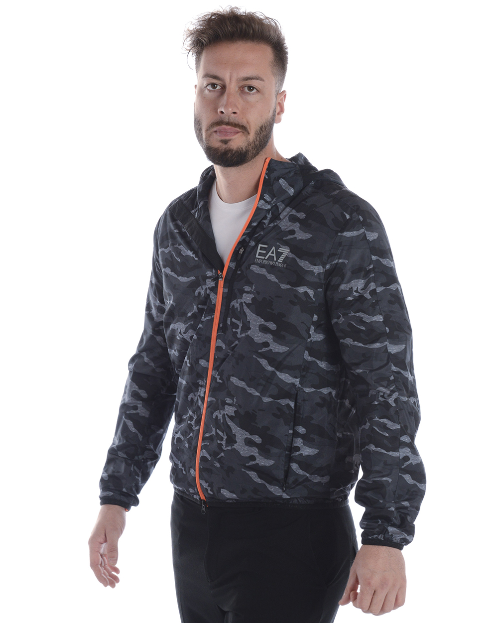 Emporio Armani Ea7 Jacket Man Grey 6ZPB55PN28Z 2922 Sz.S
