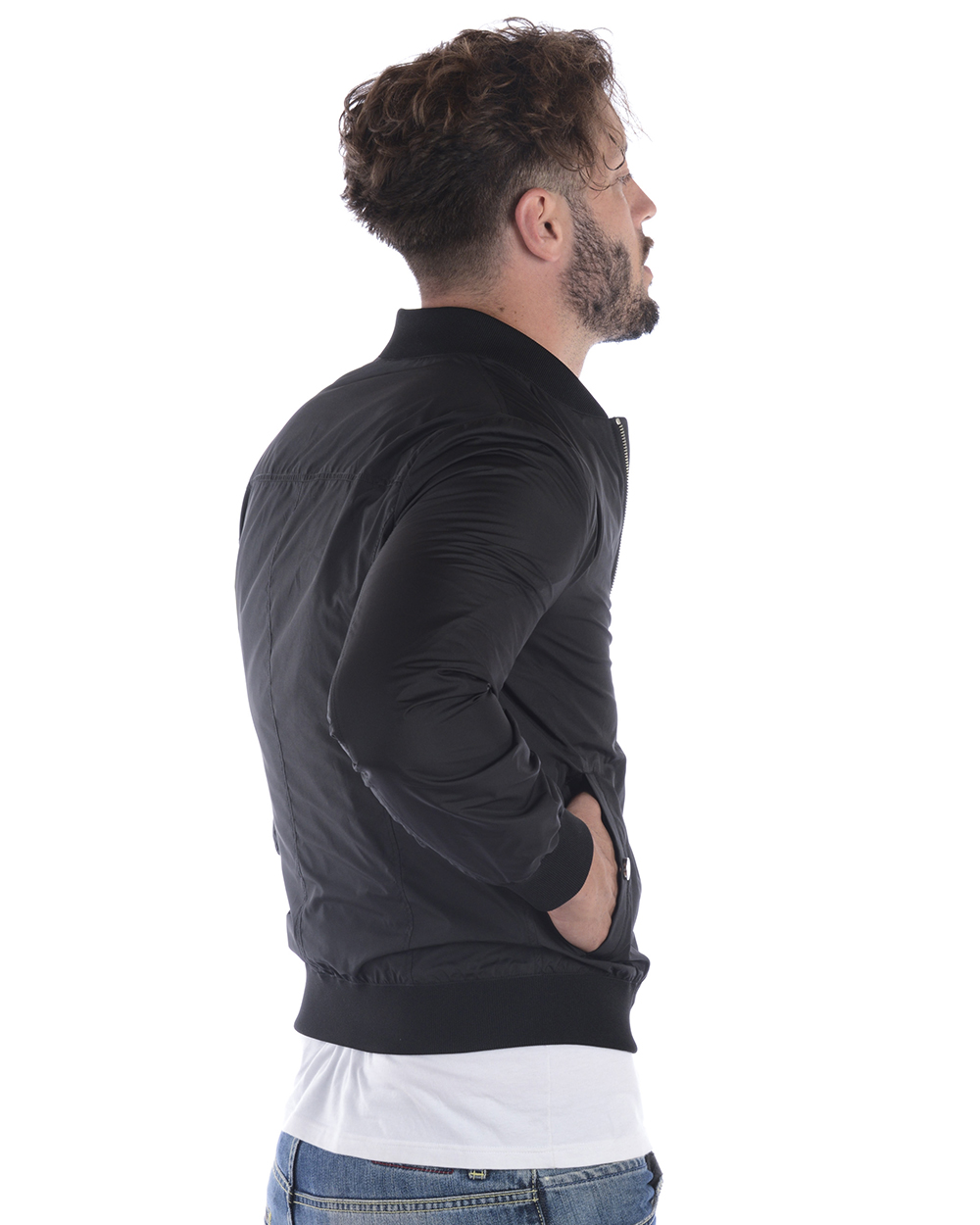 Versace Collection Jacket Man Black V500350SVT01877 V1008 Sz