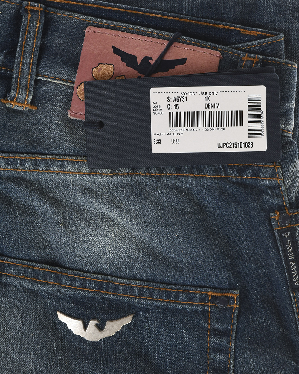 Armani Jeans Aj Jeans LOW CROTCH ANTIFIT Man Denim A6Y31 1K
