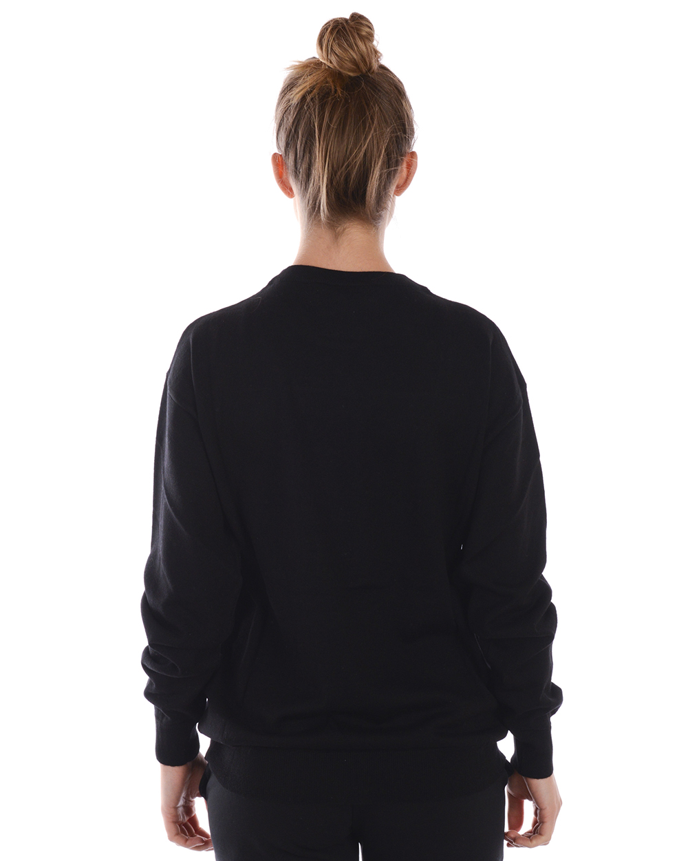 アウターその他 MOSCHINO Women Outer A0505 0560 1555 Black Black Teddy Bear-intarsia dress Moschino - women - MOSCHINO