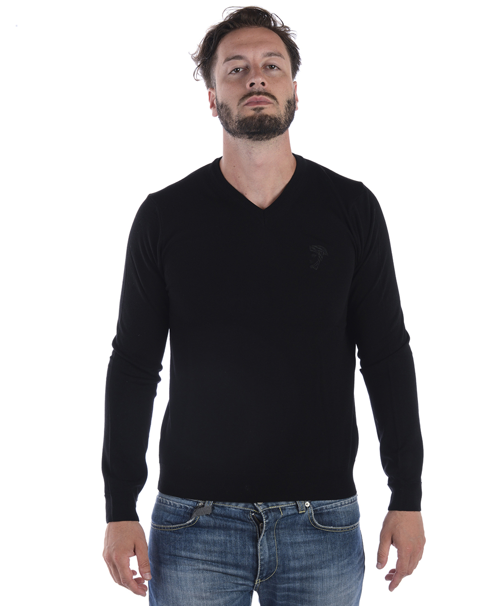 versace collection wool sweater