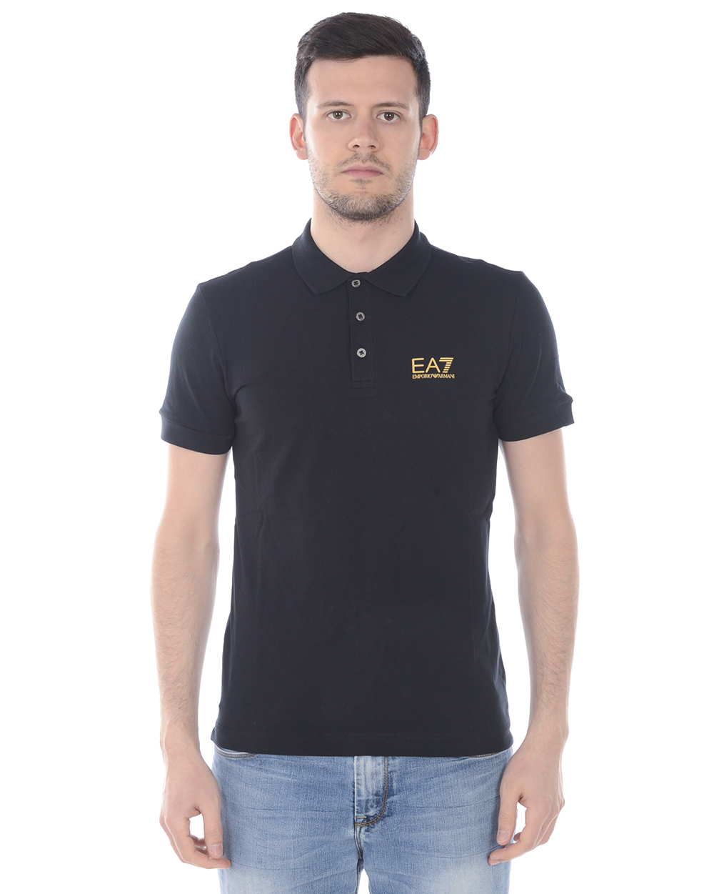 は*る様 EA7 EMPORIO ARMANI イタリア国旗デザイン セットアッ Emporio Armani Ea7 Polo Shirt Cotton Man Black 8NPF04 PJM5Z