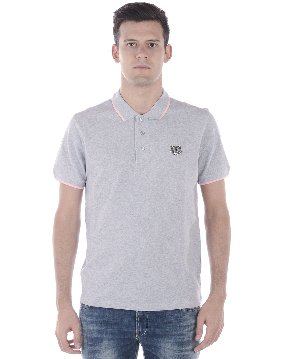 kenzo grey polo