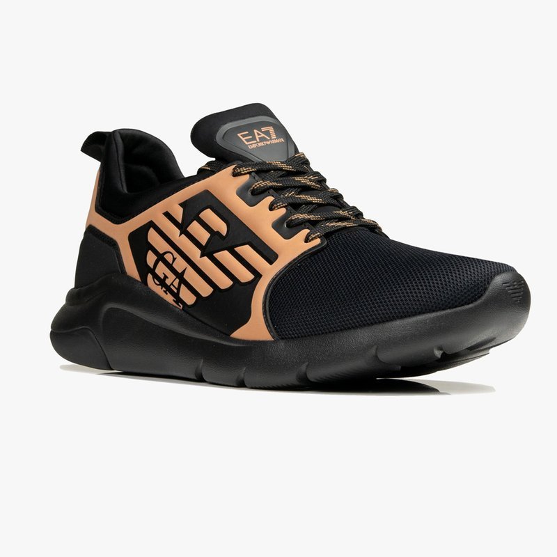 Emporio Armani Ea7 Sneaker A RACER REFLEX Unisex Black X8X057