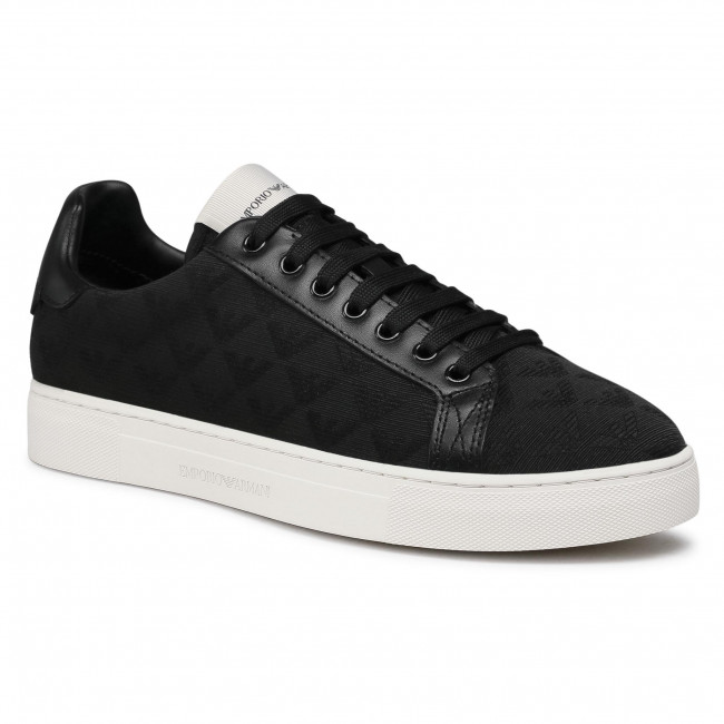 スニーカー EMPORIO ARMANI Men Sneakers X4X598XF66200002 BLACK EMPORIO ARMANI: Shoes men - Black | Emporio Armani sneakers