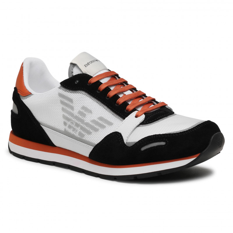 EMPORIO ARMANI::サンダル:US7[RESALE] Shoes Sneaker EMPORIO ARMANI EA7 Man Sz. US 7,5 X8Z033XK267