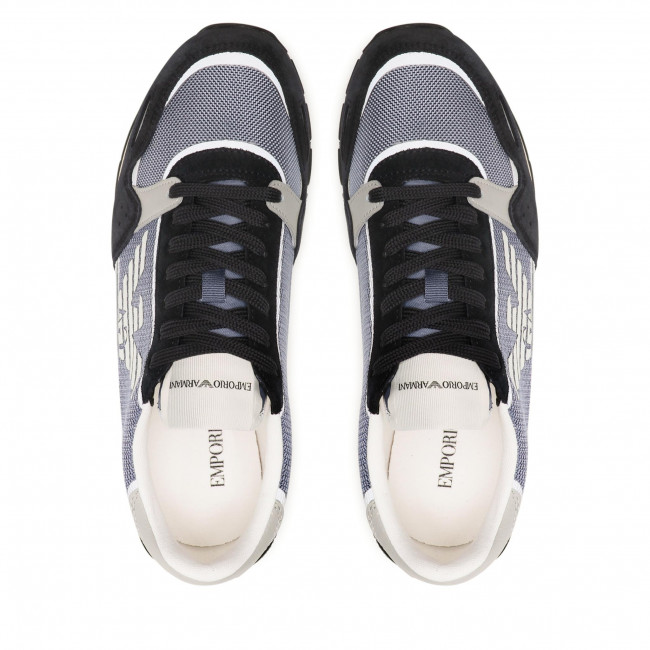 Shoes Sneaker EMPORIO ARMANI Man Sz. US 9 X4X537XM678 Q445