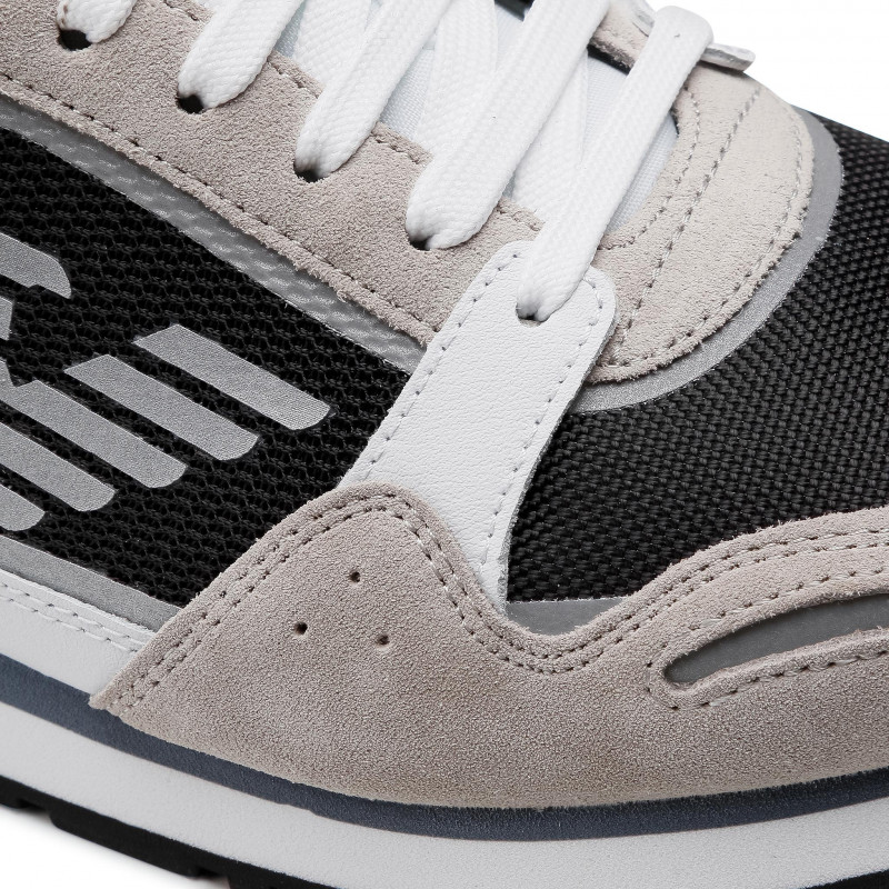 Shoes Sneaker EMPORIO ARMANI Man Sz. US 9,5 X4X537XM678 Q091