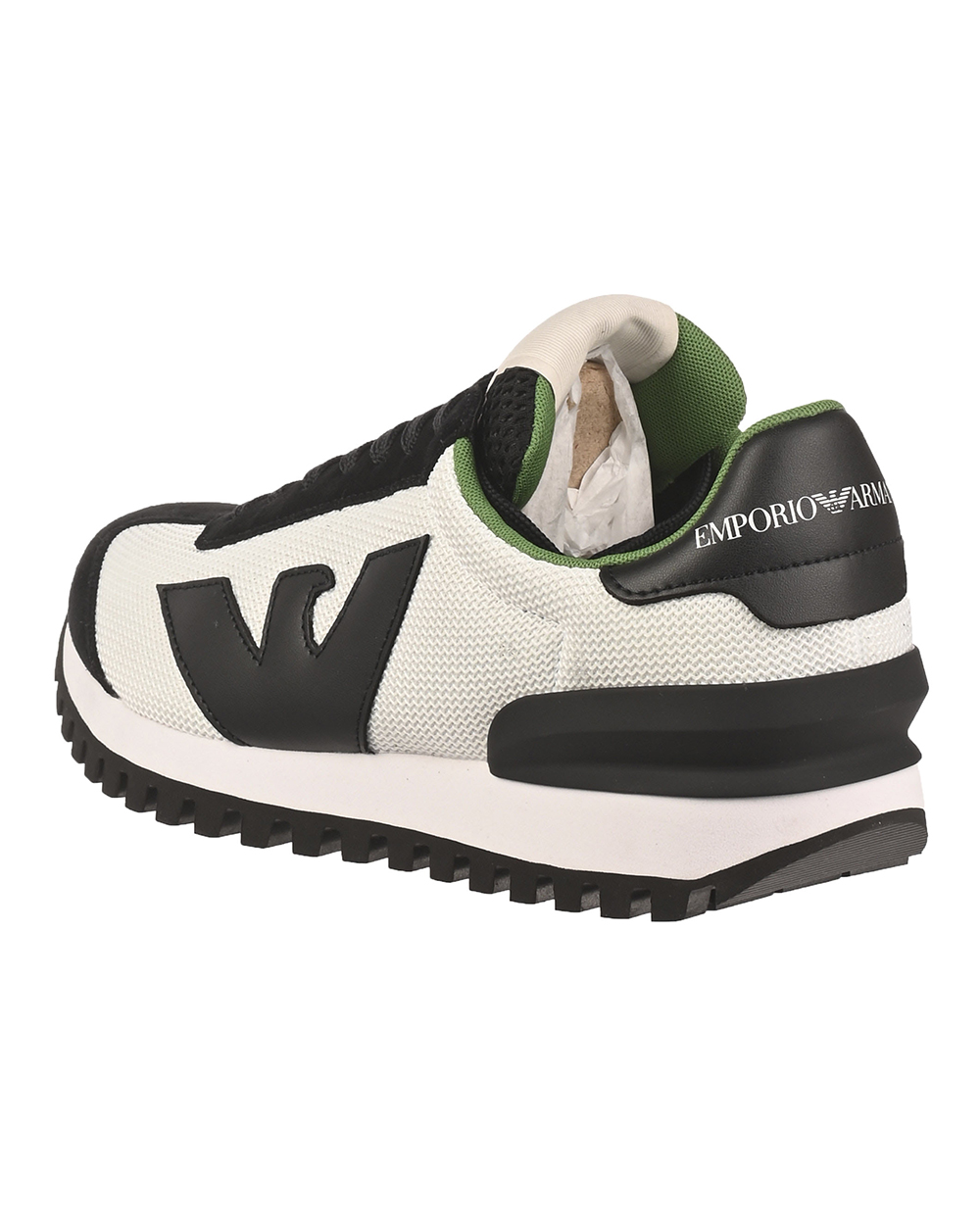 Shoes Sneaker EMPORIO ARMANI Man Sz. US 9,5 X4X583XN647 R328