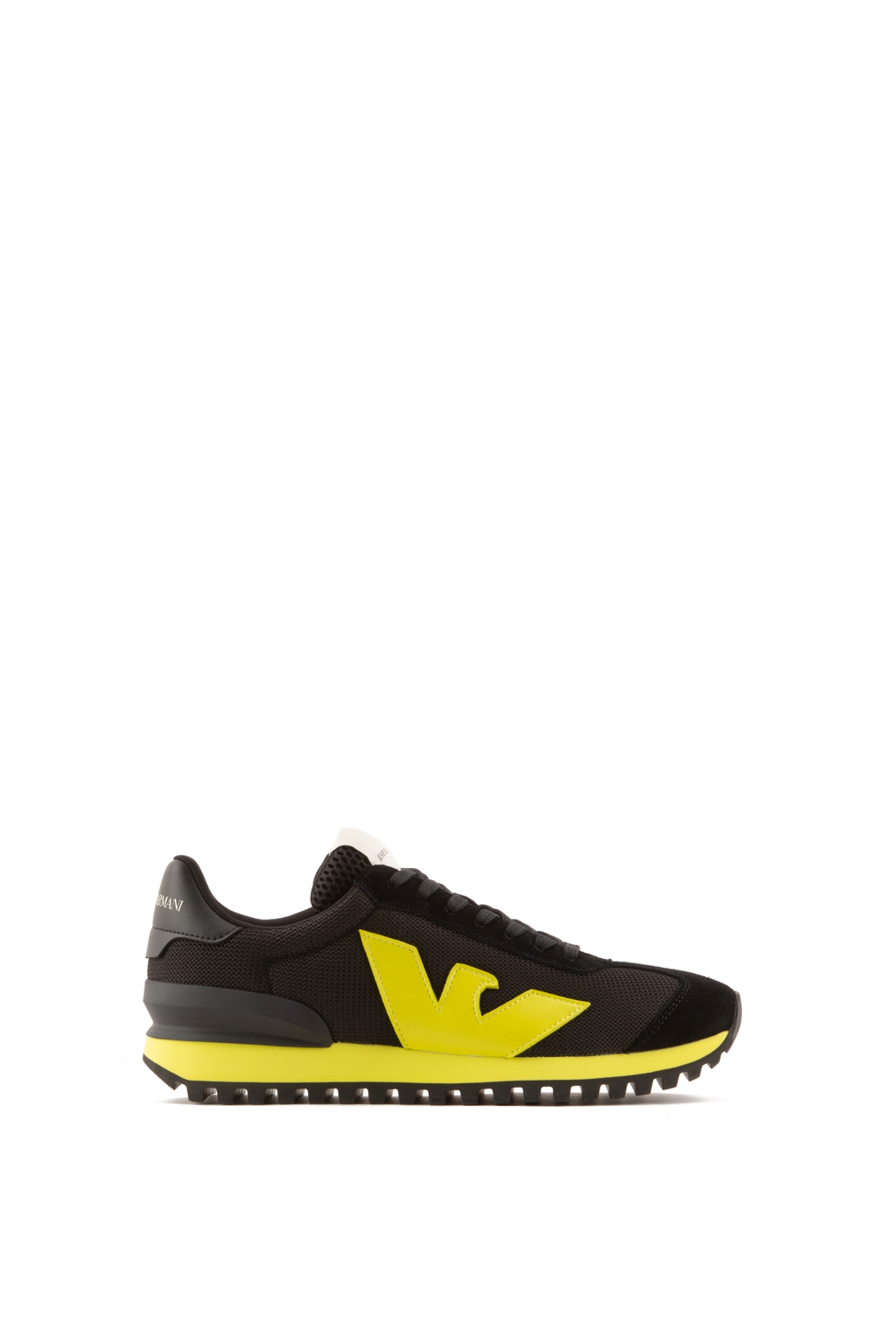 Shoes Sneaker EMPORIO ARMANI Man Sz. US 9 X4X583XN647 S737 Black