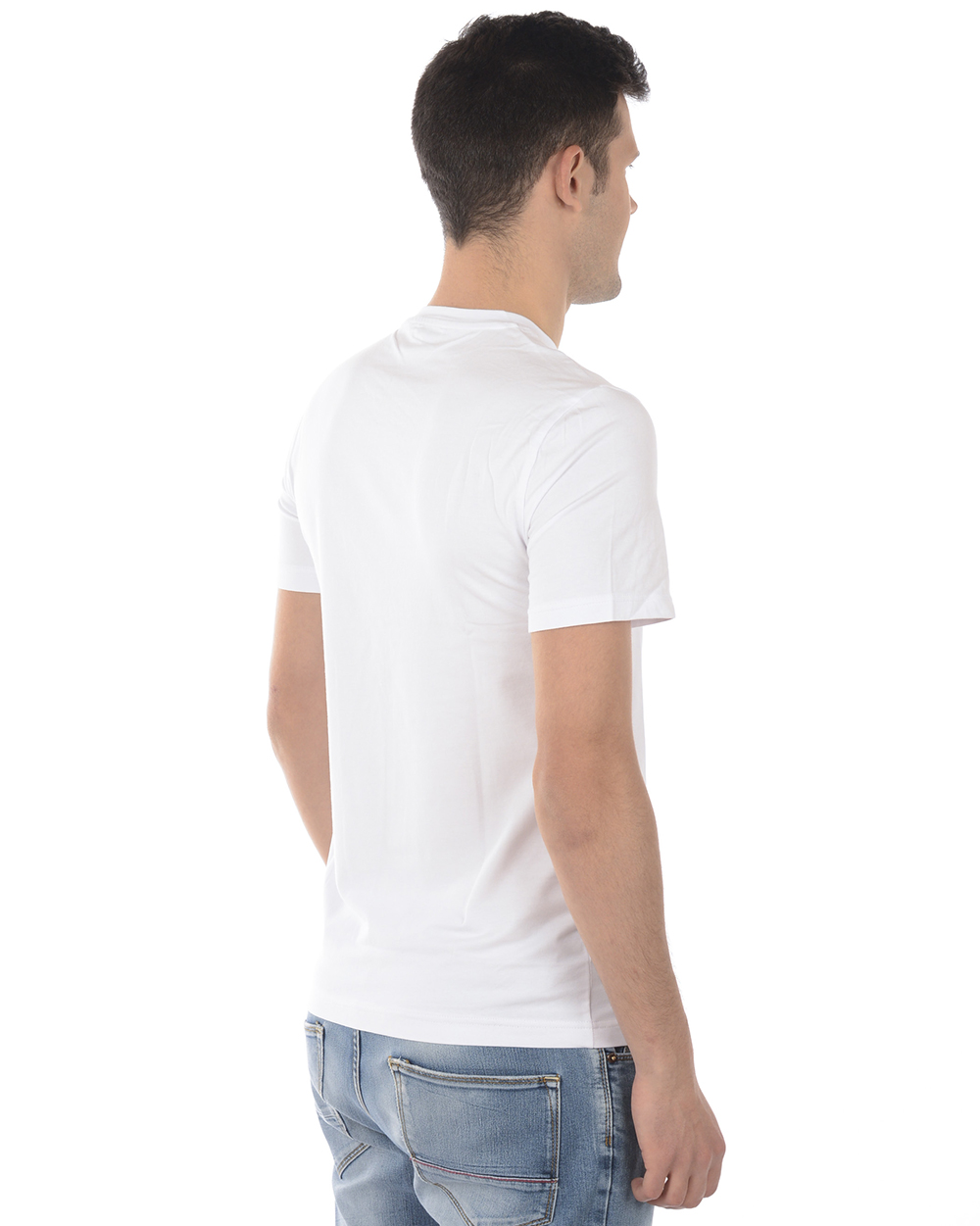 Emporio Armani Ea7 T-Shirt Man White 3GPT69 PJ03Z 1100 Sz XL