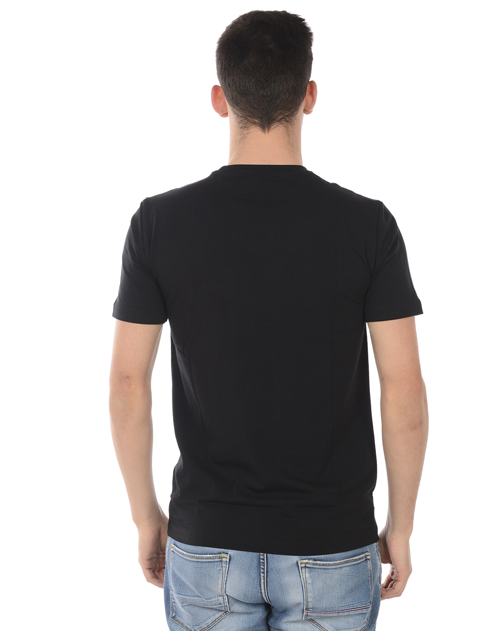 Tシャツ・カットソー EMPORIO ARMANI Men T Shirts 7M276AF12874UC001 BLACK Mainimage.jpg