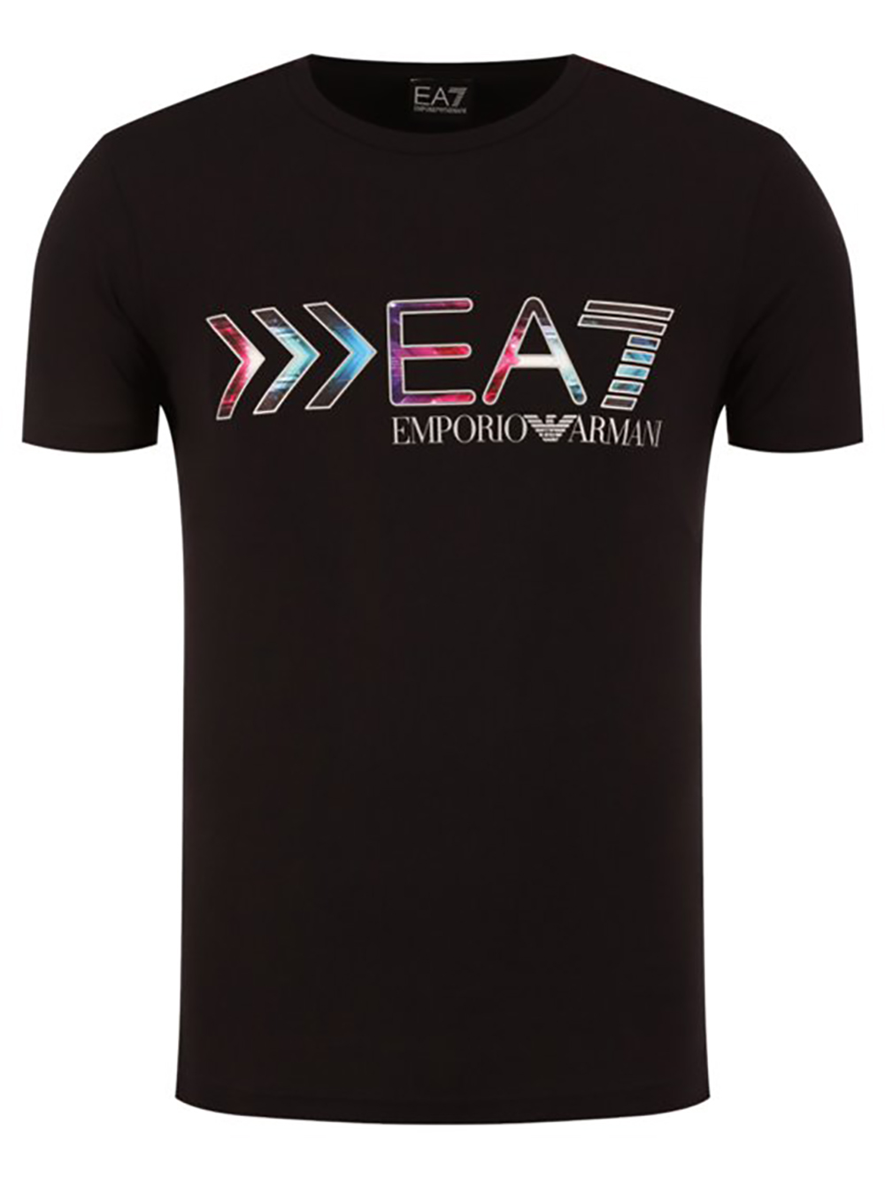 ea7 black and gold t shirt