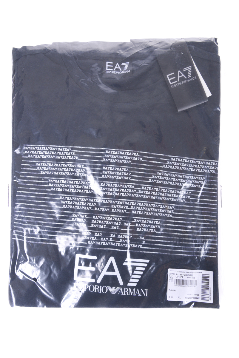 Emporio Armani EA7 T-Shirt Sweatshirt Man Blues 3YPTM3PJ30Z