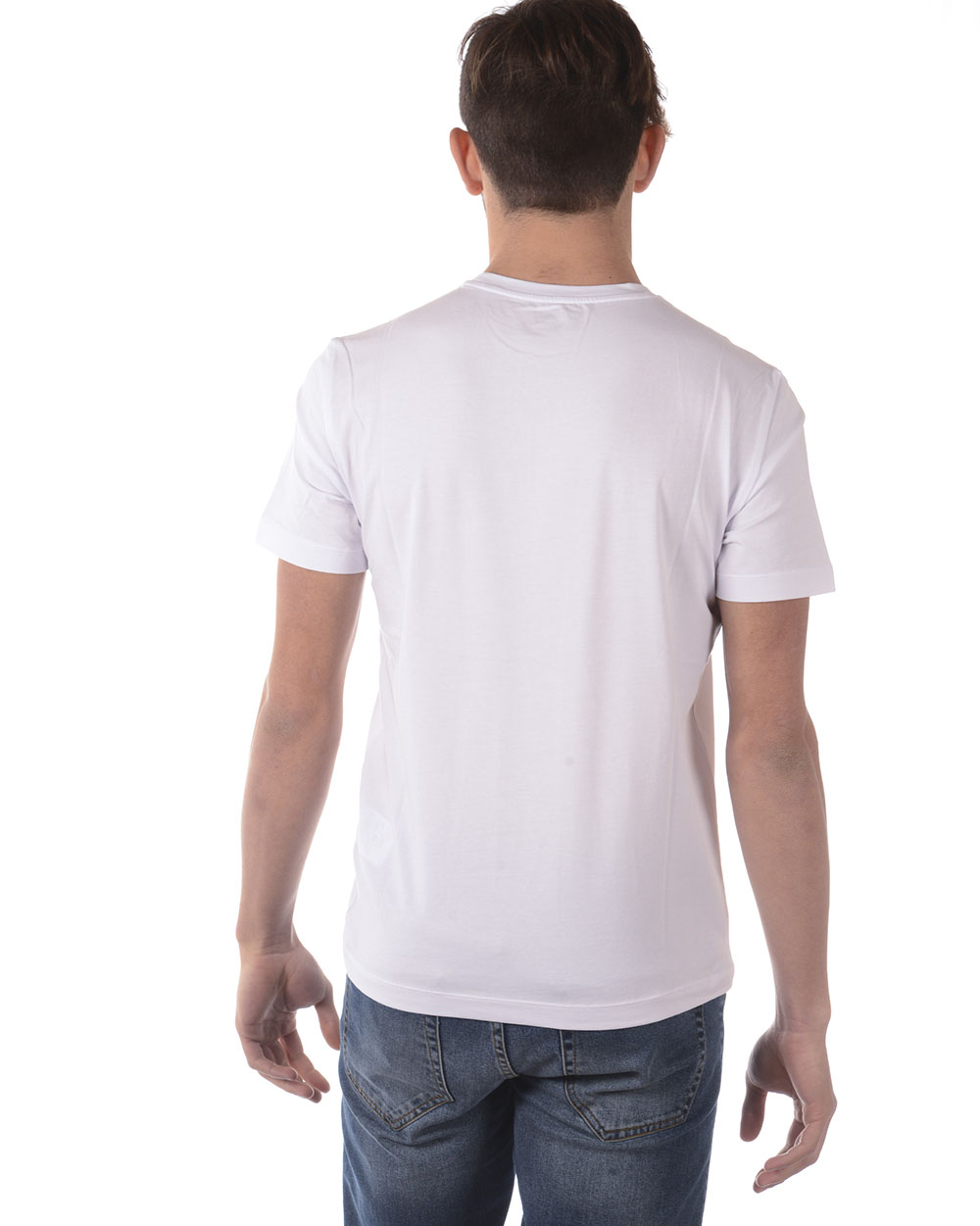 Emporio Armani EA7 T-Shirt Sweatshirt Man White 3ZPTA4PJL2Z
