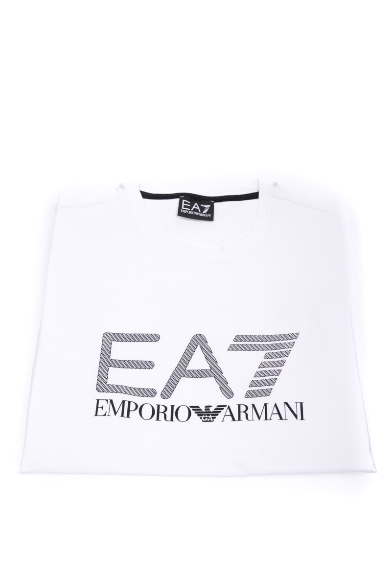 Emporio Armani EA7 T-Shirt Sweatshirt Man White 6XPTA6PJ18Z