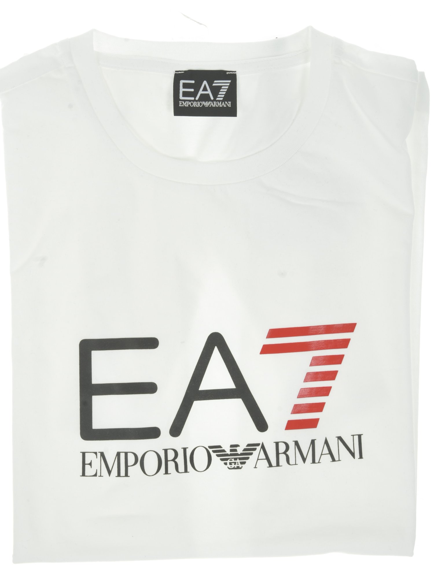 Emporio Armani EA7 T-Shirt Man White 6YPTC0PJH7Z 1100 Sz XXL MAKE
