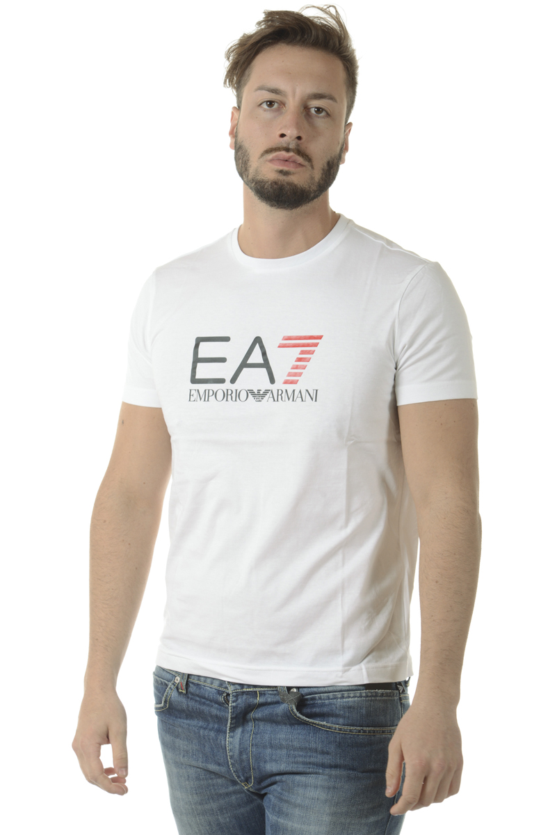 Emporio Armani EA7 T-Shirt Man White 6YPTC0PJH7Z 1100 Sz XXL MAKE Emporio Armani EA7 T-Shirt Man White 6YPTC0PJH7Z 1100 Sz XXL MAKE
