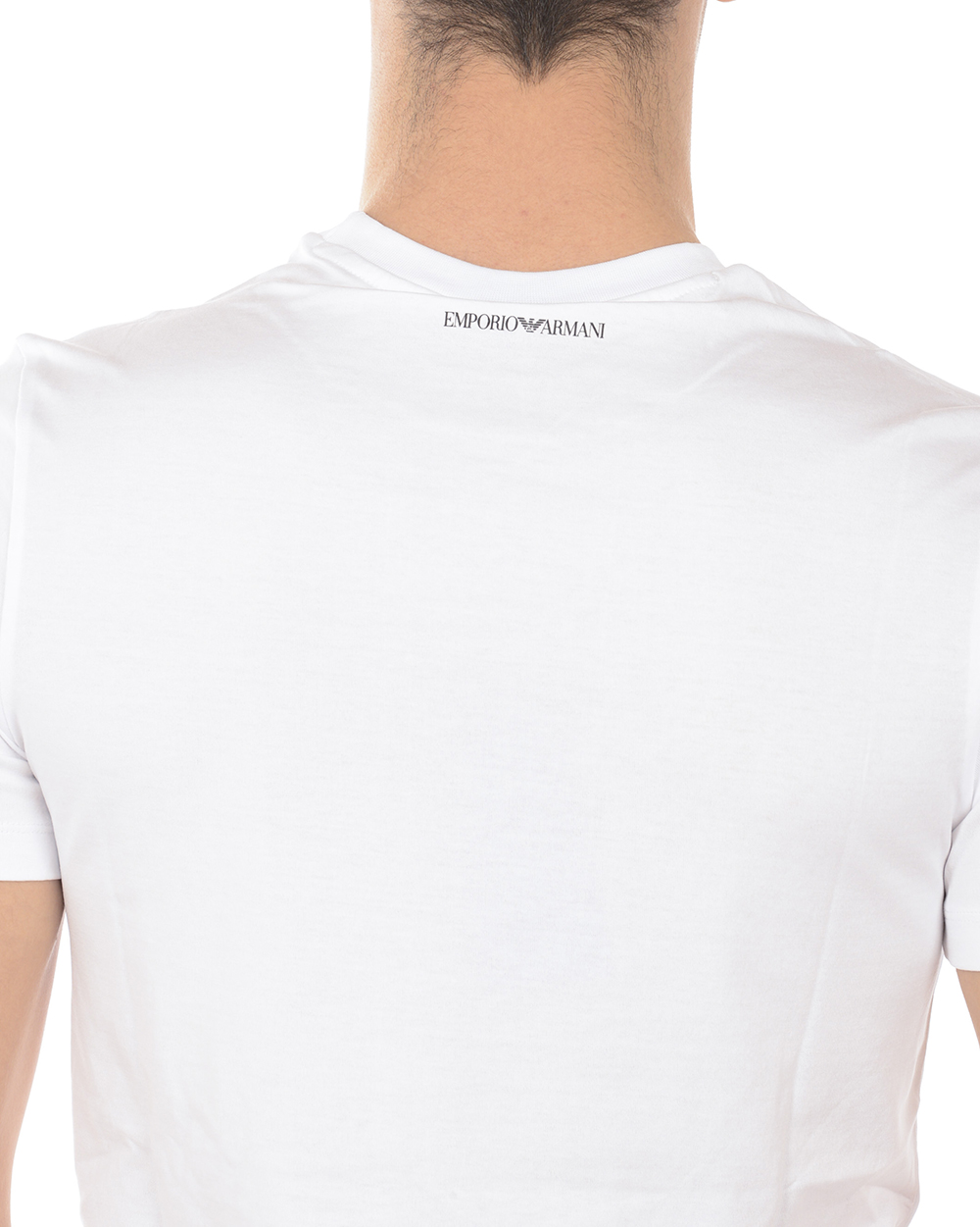 Emporio Armani T-Shirt Sweatshirt Man White 3G1T91 1J30Z 100