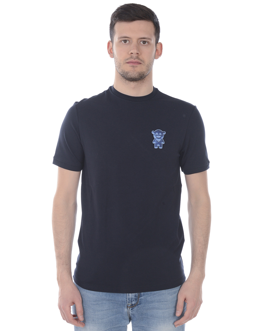 Emporio Armani T-shirt Sweatshirt Man Blue 3H1T8E 1J91Z 922