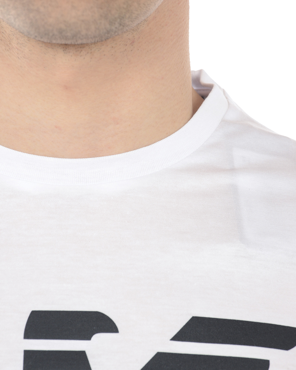 Emporio Armani T-Shirt Sweatshirt Man White 8N1T99 1JNQZ 100
