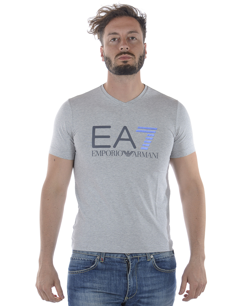 grey ea7 t shirt